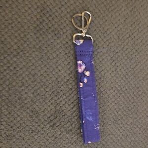 Vera Bradley Purple Floral Key Holder